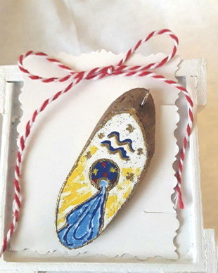 Martisor pandantiv zodia varsator