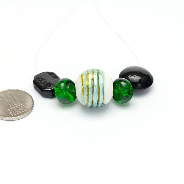 Lot Margele sticla lampwork, MG-27