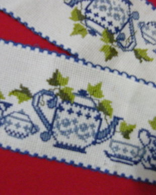 Broderie in cruciulite