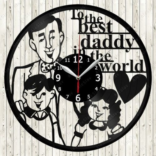 ceas de perete "Pentru cel mai bun tata din lume"