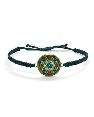 Brățară Joyful Ethnic Charm verde