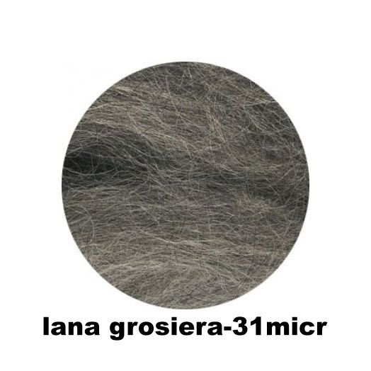 lana grosiera-50g-gri pestrit