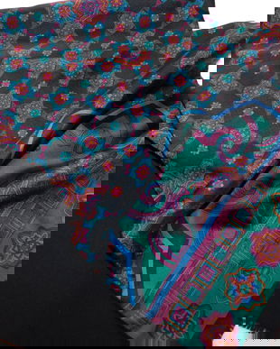 Fular nou  Japonia ,   matase   naturala    cu lina   , captusit