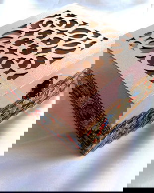 Cutie din lemn decorata 39930