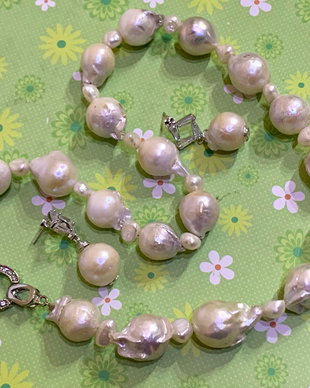 FABULOUS-perle baroc,perle cultura,accesorii inox,rhinestones