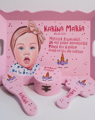 Set mot portret cu Unicorn