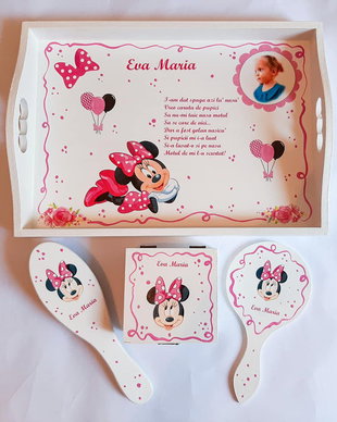 Set Mot Minnie Mouse