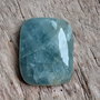 Cabochon acvamarin, 25x20x7-8 mm
