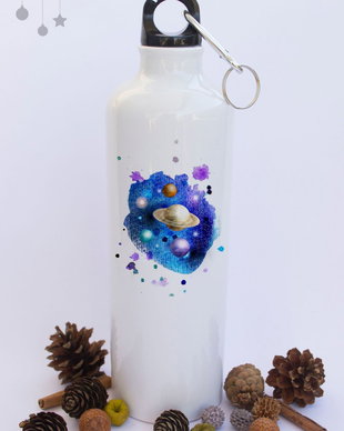 Bidon sport din metal - sticla apă - GALAXY