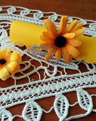 Invitatie cu floare