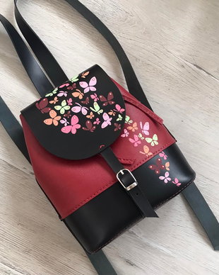 Rucsac din piele