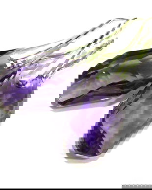Cercei Cristale Swarovski Meteor si argint 925 - CE455 - Cercei romantici, cercei geometrici, cercei mov, cercei violet, cercei cristale