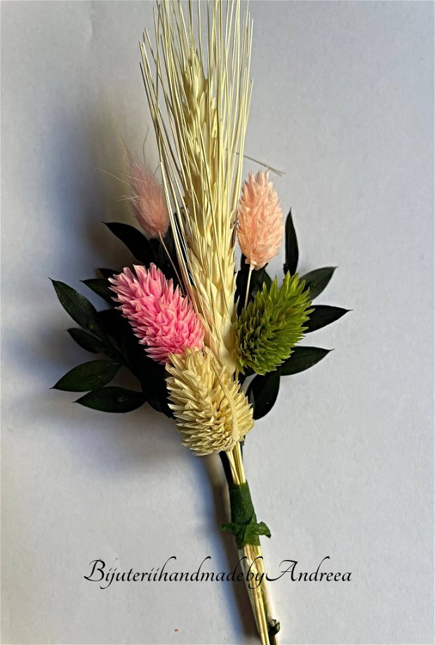 Buchetel flori uscate, model 3