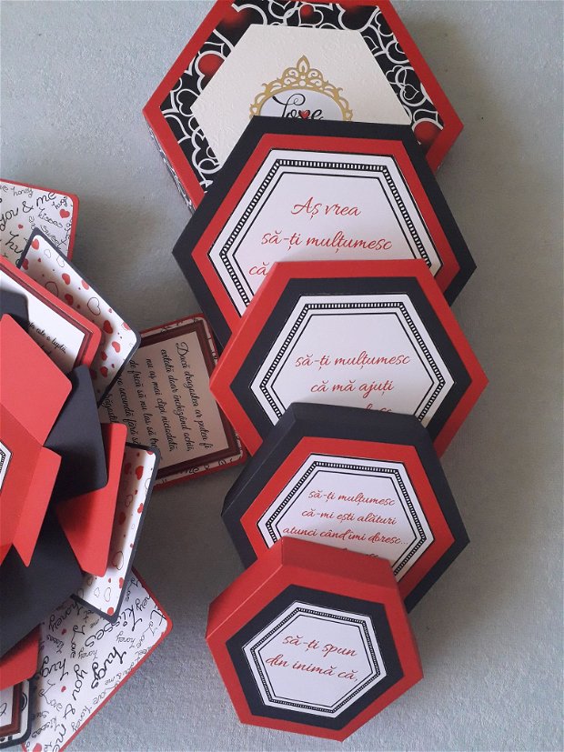 Valentine's day explosion box cadou personalizat