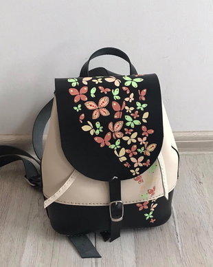 Rucsac din piele