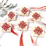 Martisor  traditional brodat manual - Martisor romanesc