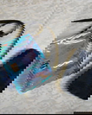 Nou-Poseta  plastic cu irizatii