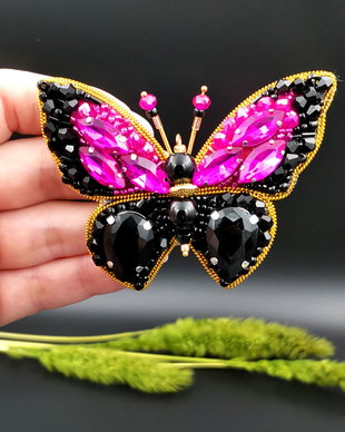 Rezervat Broșă Fluture - Divine Butterfly
