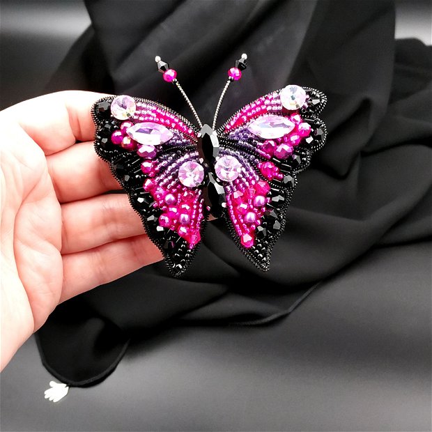 Broșă Fluture - Fluturașul Iubirii