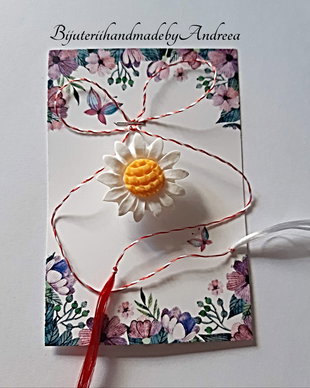Brosa martisor margareta