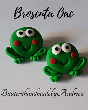 Brosa martisor broscuta Oac