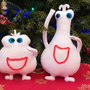 Millidge si Doig, personaje vesele handmade, reclama TV