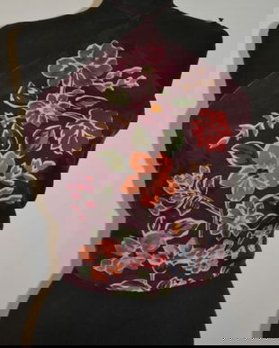 Top Mango din matase naturala