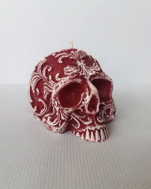 Red candle 01(c=red)