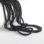 Spinel negru fatetat 2mm (sirag 19cm)  MG.0021