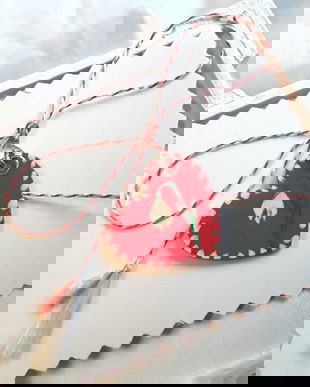 Martisor inimioara pictata