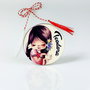 Martisor lemn personalizat cu nume