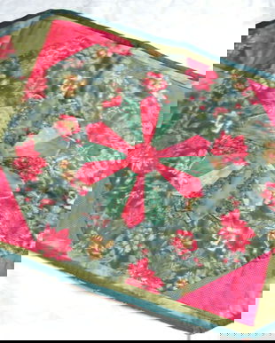 Traversa Craciun patchwork