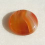 Cabochon agata aprox 25x5 mm