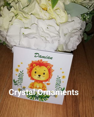 Invitație botez leu