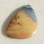 Cabochon MASIV din maligano jasper (INDIA - lucrat manual) aprox  48x29.5x6 mm