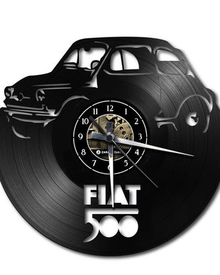 Fiat500 | Ceas de vinil