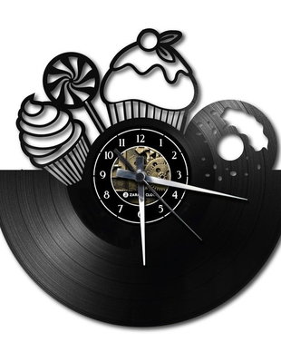 cupcake | Ceas de vinil