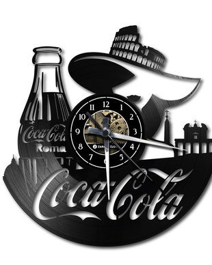 COCA COLA ROMA | Ceas de vinil
