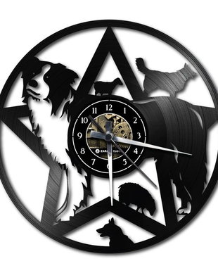 BORDER COLLIE | Ceas de vinil