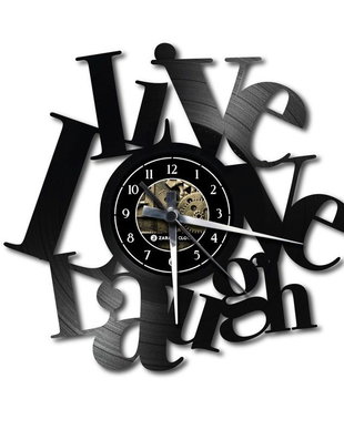 LIVE LOVE LAUGH | ceas de perete