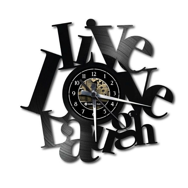 LIVE LOVE LAUGH | ceas de perete