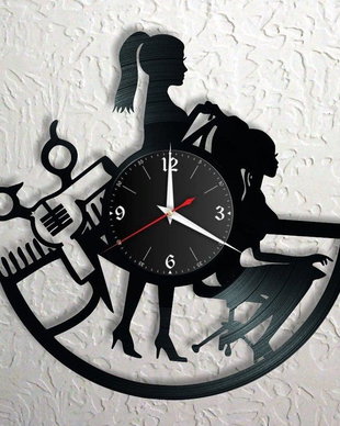 Hairdresser- ceas de perete