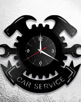 SERVICE AUTO- ceas de perete