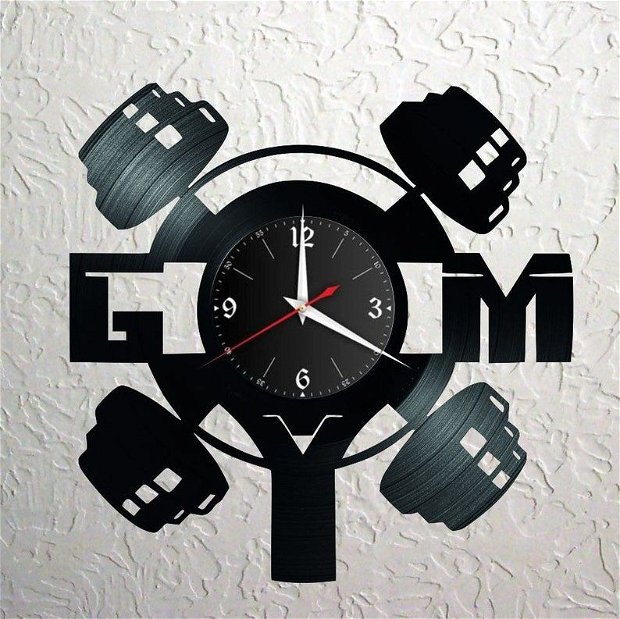 GYM - ceas de perete