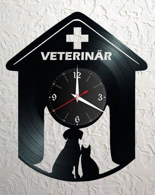 VETERINAR - ceas de perete