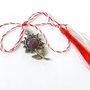 Pandantiv ametist -martisor
