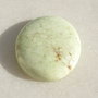 Cabochon lemon crisopraz (INDIA - lucrat manual) aprox 36.5x30x6.7 mm