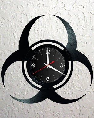 BIOHAZARD - ceas de perete