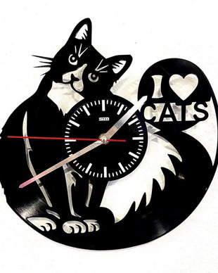 I LOVE CAT'S - ceas de perete