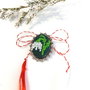 Brosa - martisor cu broderie manuala